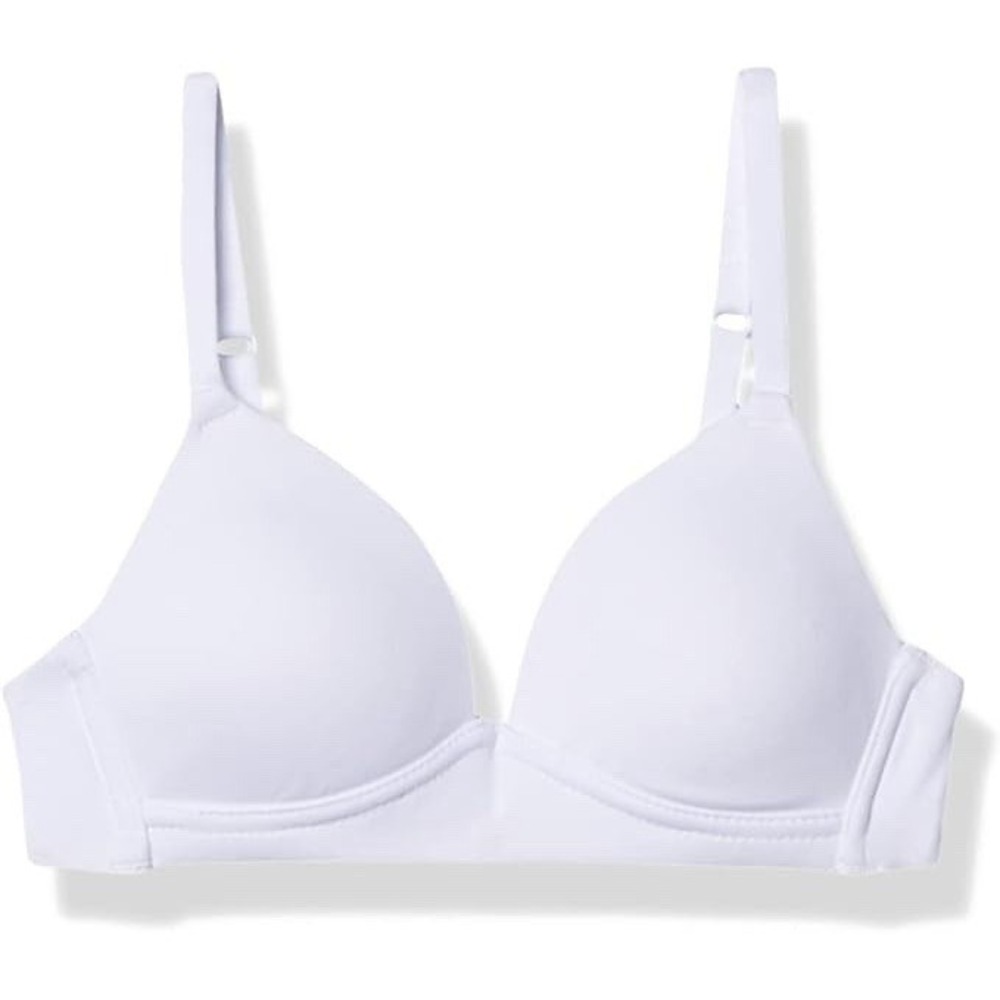 NWT Maidenform Girl Youth Comfort Devotion Wire Free Bra - White - 34A